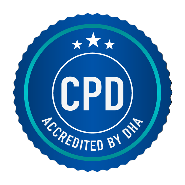 CPD Accredited by DHA